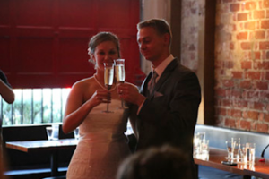 Red Room - The Mark - Event Planning - red room wedding toast
